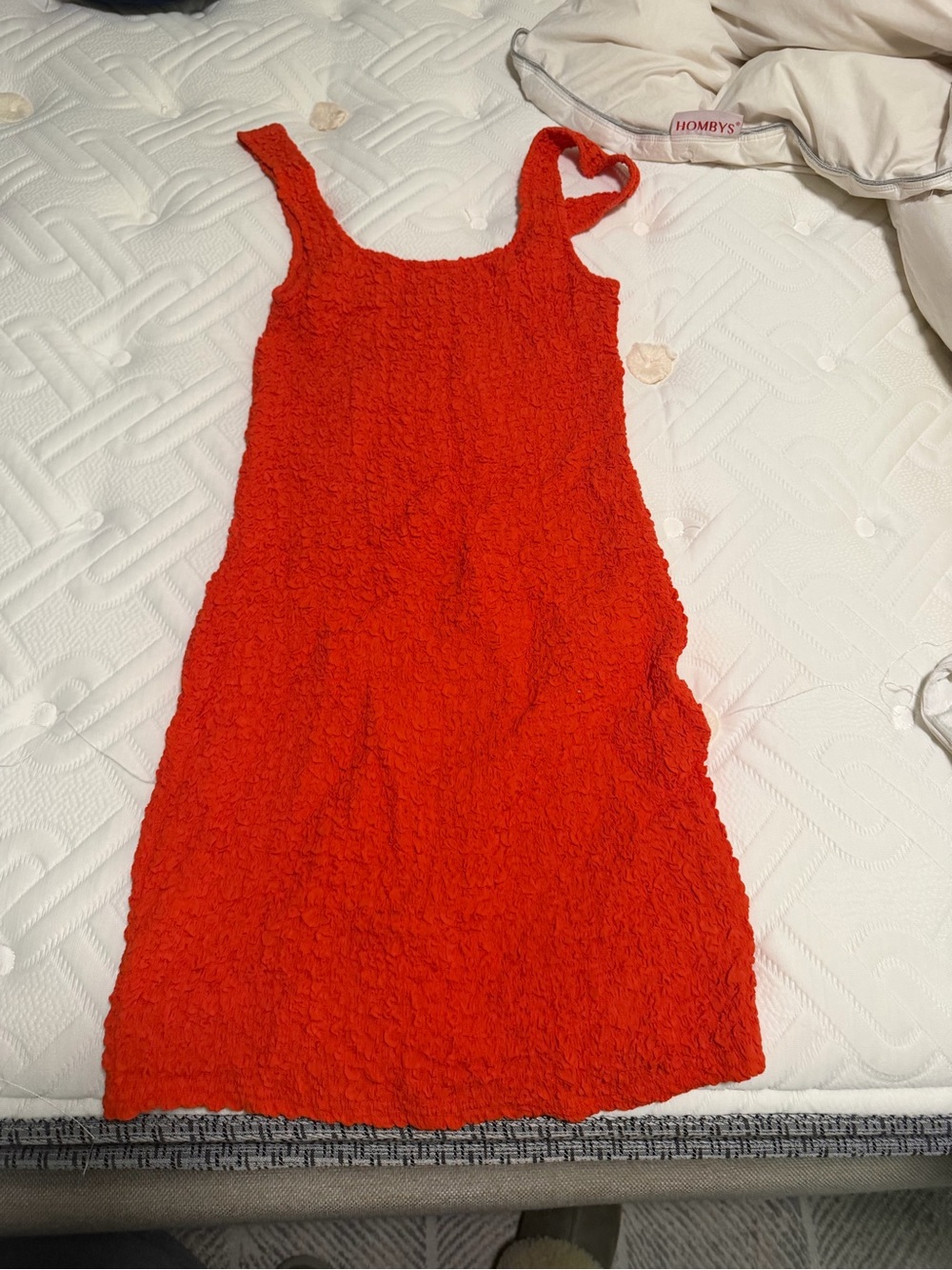 Rails Bright Orange Textured Top
